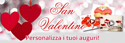 Buon San Valentino! Personalizza i tuoi auguri!