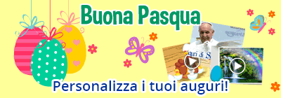 Buona Pasqua! Personalizza i tuoi auguri!