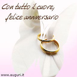 Felice Anniversario Matrimonio