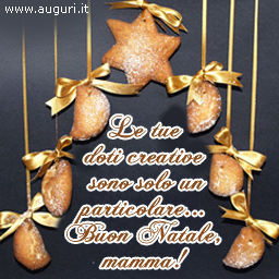Auguri a una mamma dalle mani d'oro
