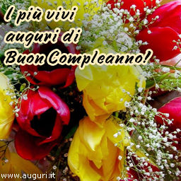 Vivi Auguri Con Fiori