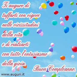 Augurio Di Compleanno