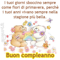 I Tuoi Anni Come Fiori Di Primavera
