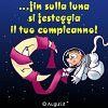 Astronauta fa gli auguri