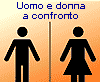 Uomo e donna a confronto: divertenti differenze