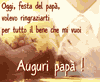 Grazie papa'