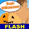 Campo di zucche di Halloween