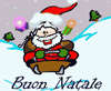 Babbo natale sulla slitta