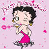 Auguri di buon onomastico da Betty Boop