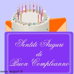 Biglietto Formale Di Compleanno
