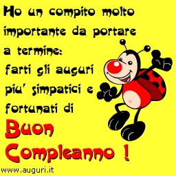 Coccinella Portafortuna Per Auguri