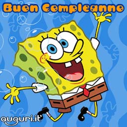 Biglietti Di Auguri Di Buon Compleanno Di Spongebob
